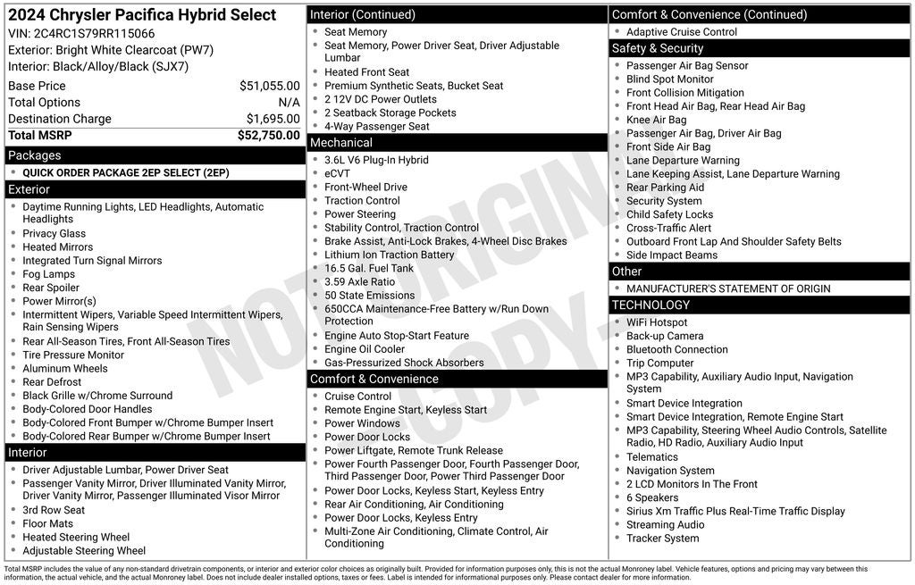 chrysler pacifica phev 2024 2C4RC1S79RR115066 image chrysler pacifica phev 2024 2C4RC1S79RR115066 image